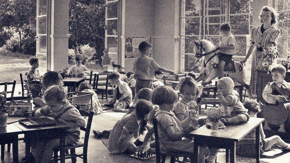 Bournville Infant School in 1955