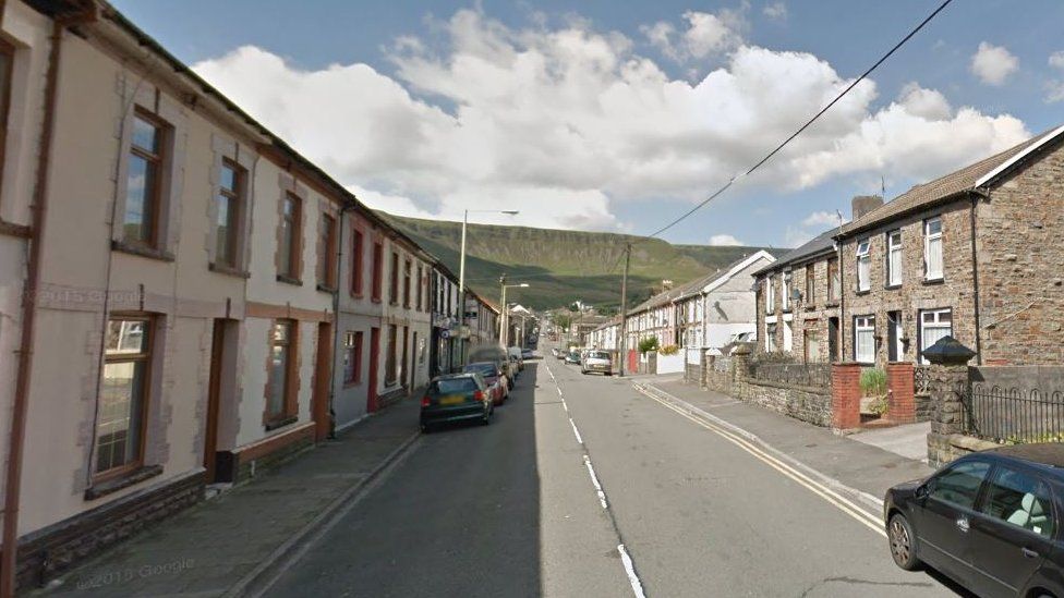 Sudden death investigated after Cwmparc fire, Treorchy - BBC News