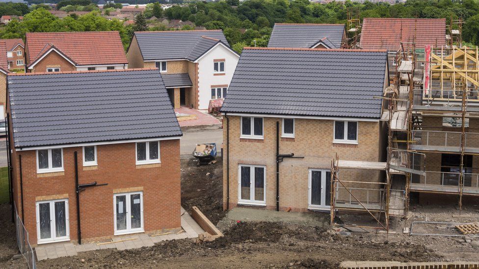 Newly-built houses