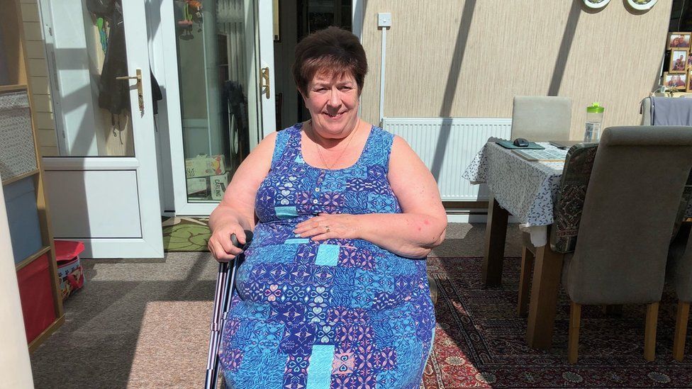 Helen James from Griffithstown, Pontypool, has suffered with long Covid