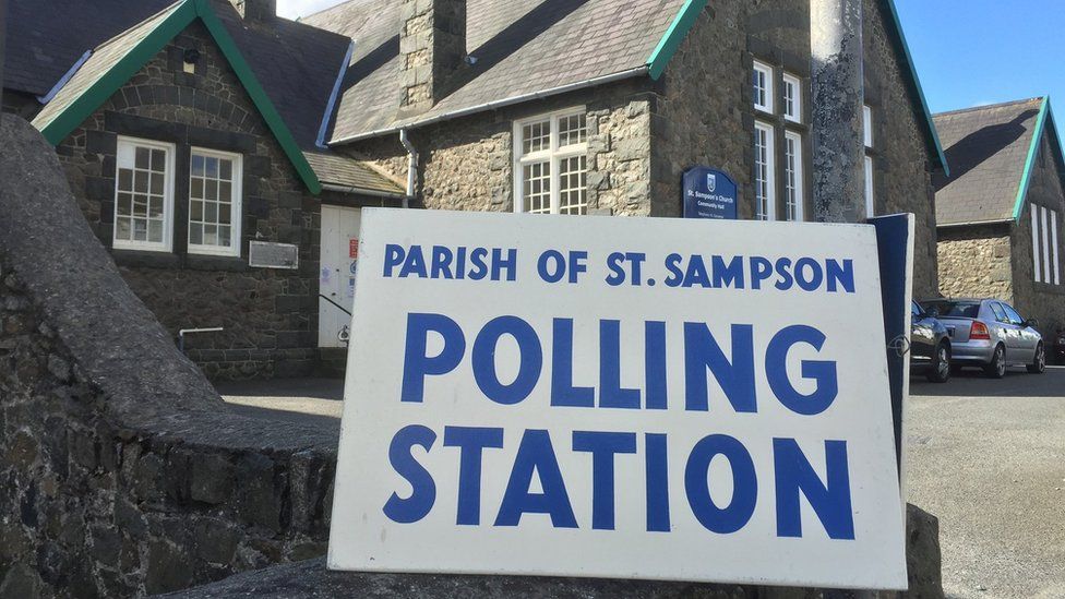 St Sampson's polling station