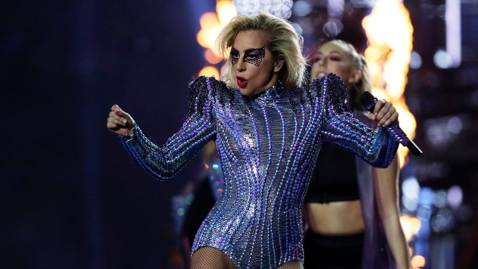 Lady Gaga performs during the Pepsi Zero Sugar Super Bowl 51 (Super Bowl LI