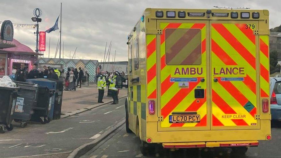 HM Coastguard Southend On Sea helped rescue seven people