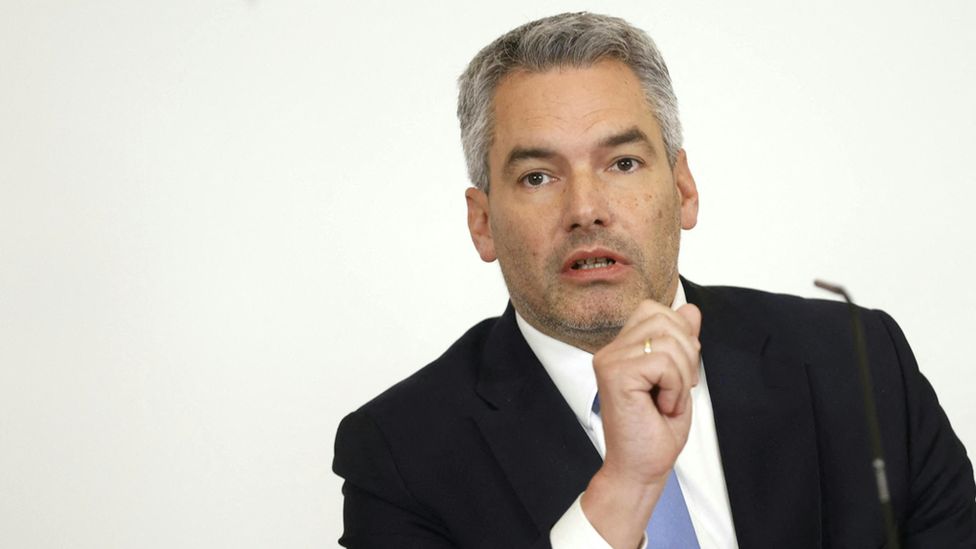 Austrian Chancellor Karl Nehammer