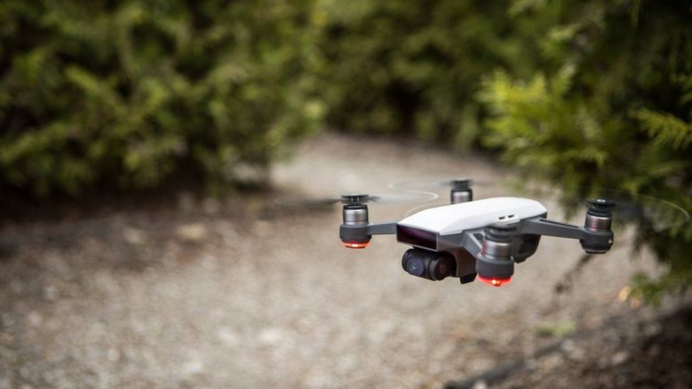 DJI drone owners told to update or be grounded - BBC News