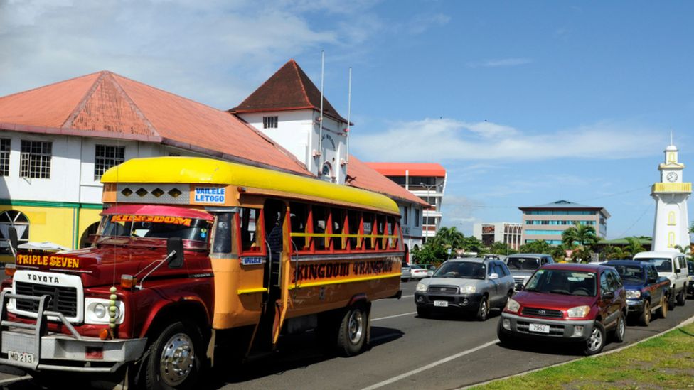 Samoa minister defends new rules on old cars - BBC News