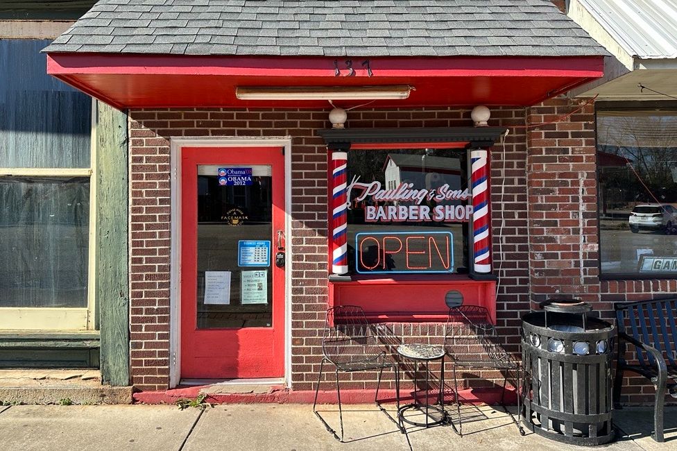 Pauling & Sons barber shop is a family-owned business that's been in Winnsboro for over 60 years.