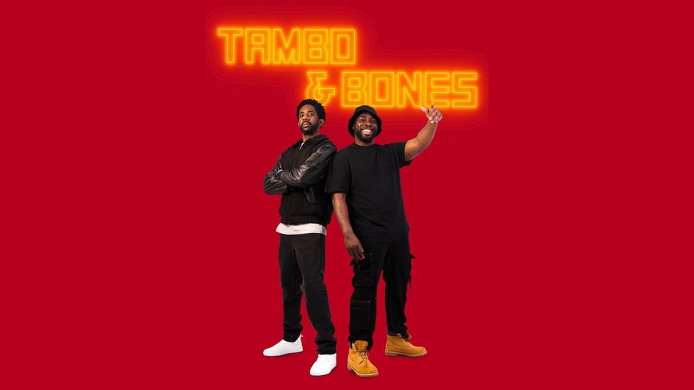 From left: Tambo, played by Rhashan Stone and Bones, played by Daniel Ward