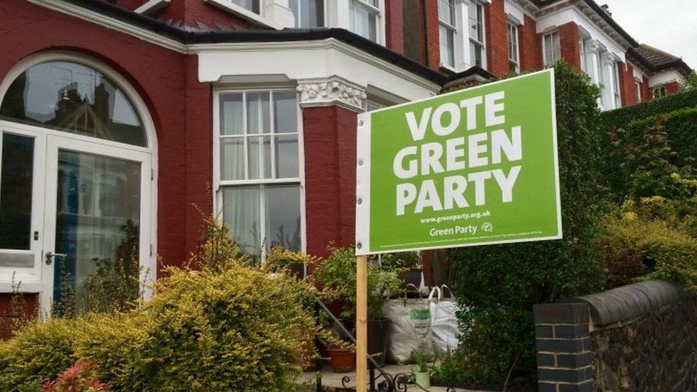 Green Party poster