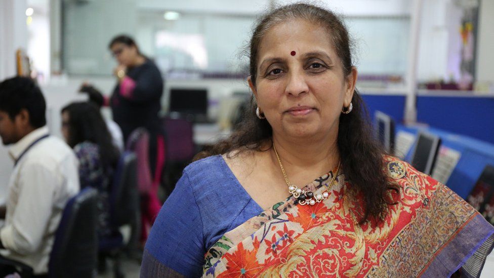 Mumbai stockbroker Deena Mehta