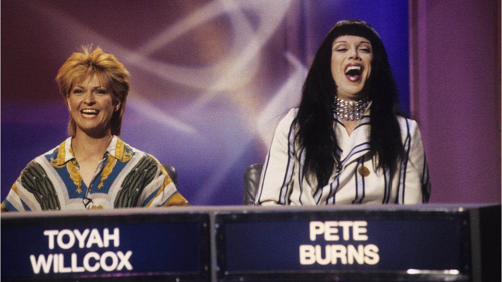 Pete Burns and Toyah Willcox on Pop Quiz in 1994