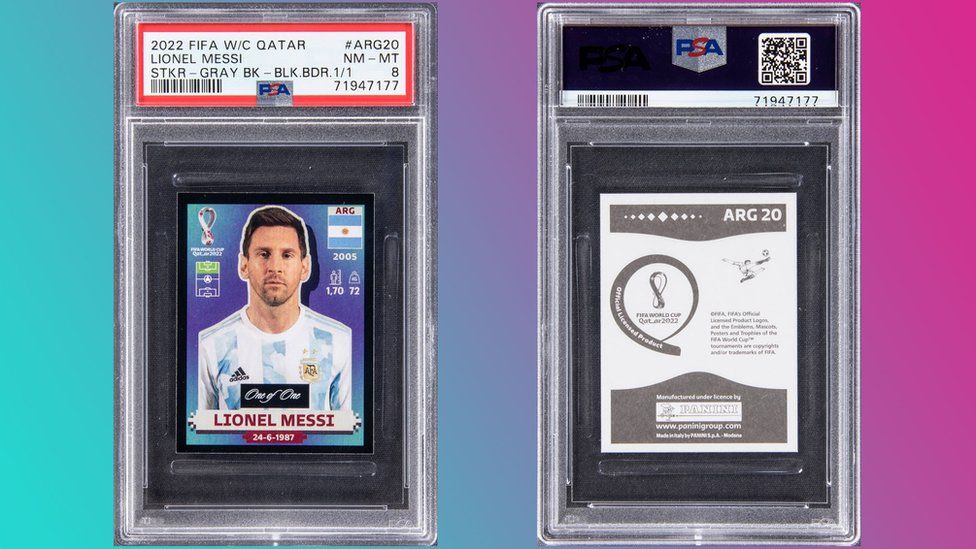 Panini: First ever World Cup Sticker album up for sale - BBC Newsround