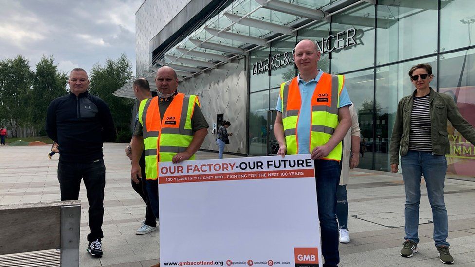 McVitie's workers protest over 500 job losses BBC News