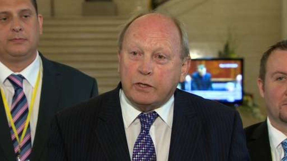 Traditional Unionist Voice (TUV) leader Jim Allister criticised the DUP's actions