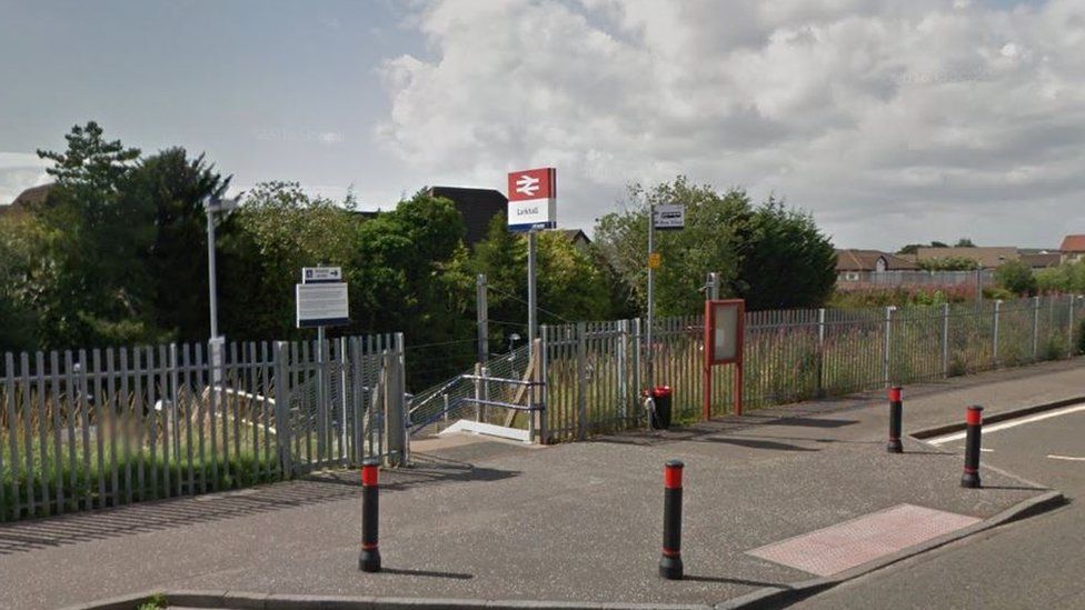 Driver who died after car crashed onto train platform named BBC News