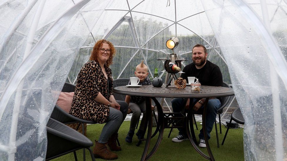 The Carrie, Kells, is using outdoor pods as an alternative way for diners to ensure social distancing when they visit.