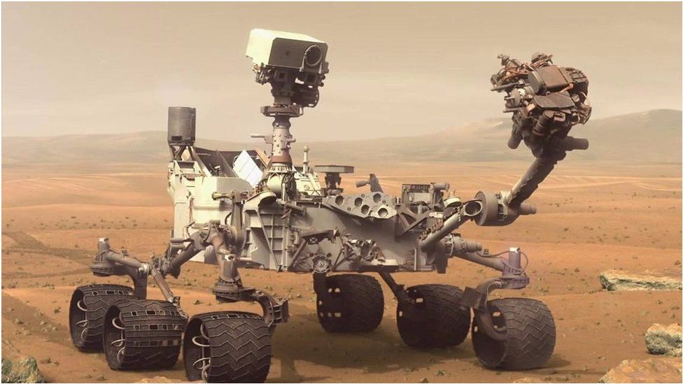 Curiosity rover