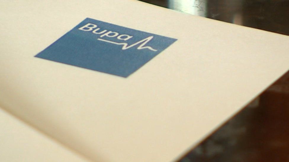 A letter from Bupa