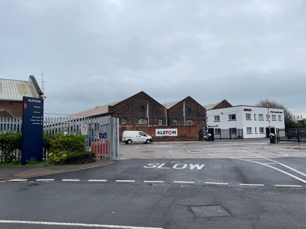 Alstom: Train maker says 1,300 manufacturing jobs at risk - BBC News