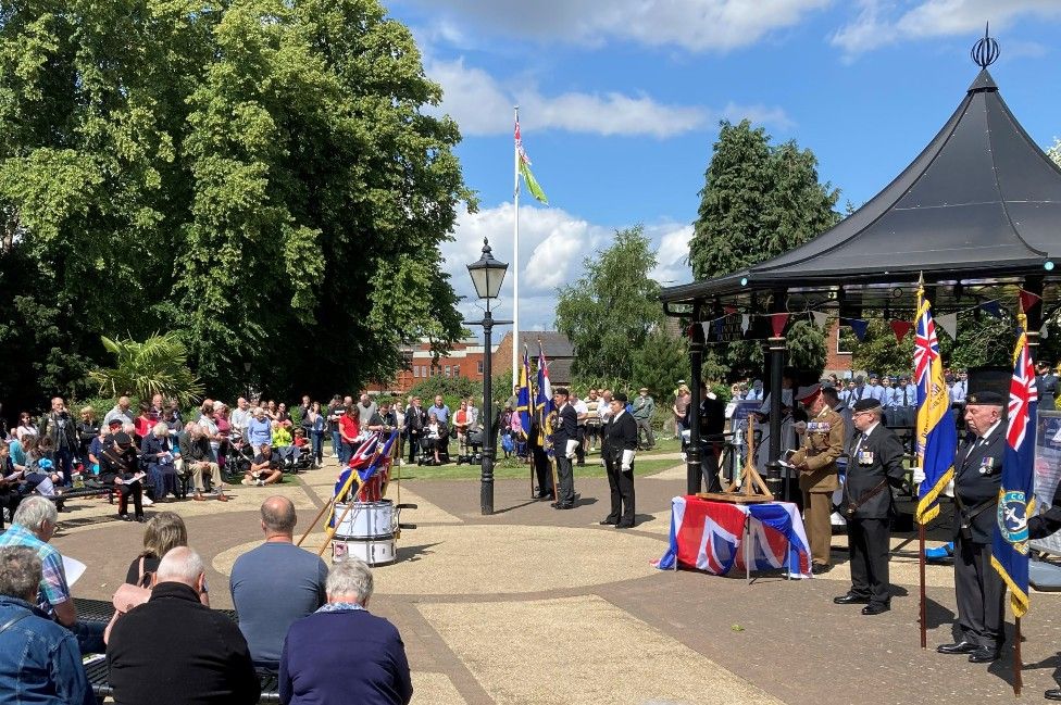 Armed Forces Day parade in Hinckley