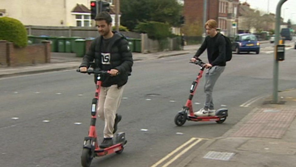 Voi e-scooters in Southampton