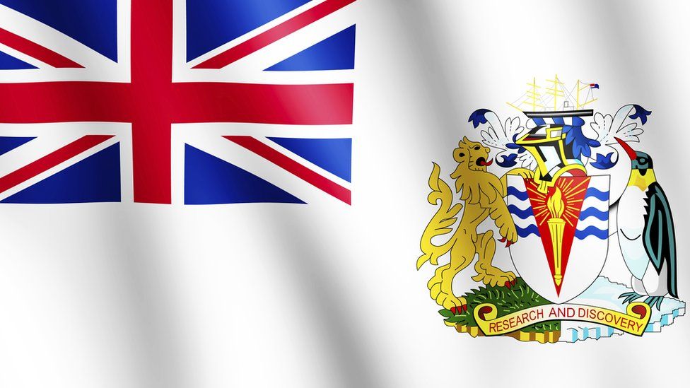 British Antarctic flag