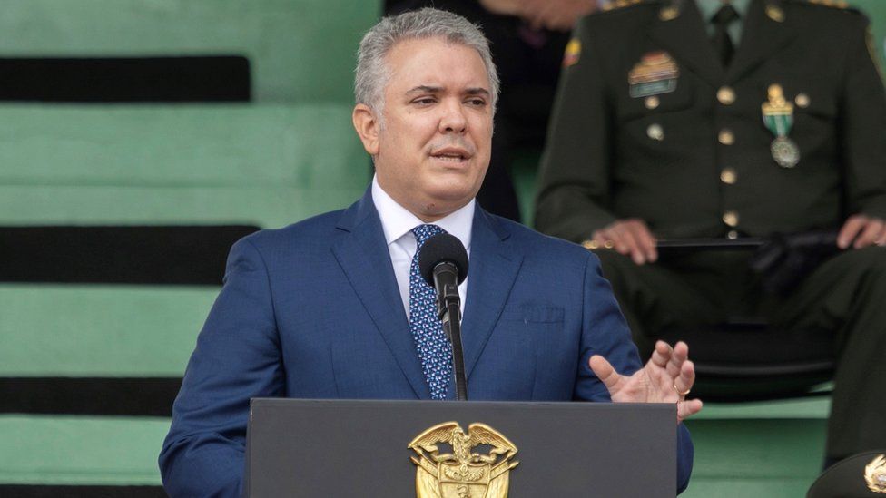 Президент Колумбии Иван Дуке
