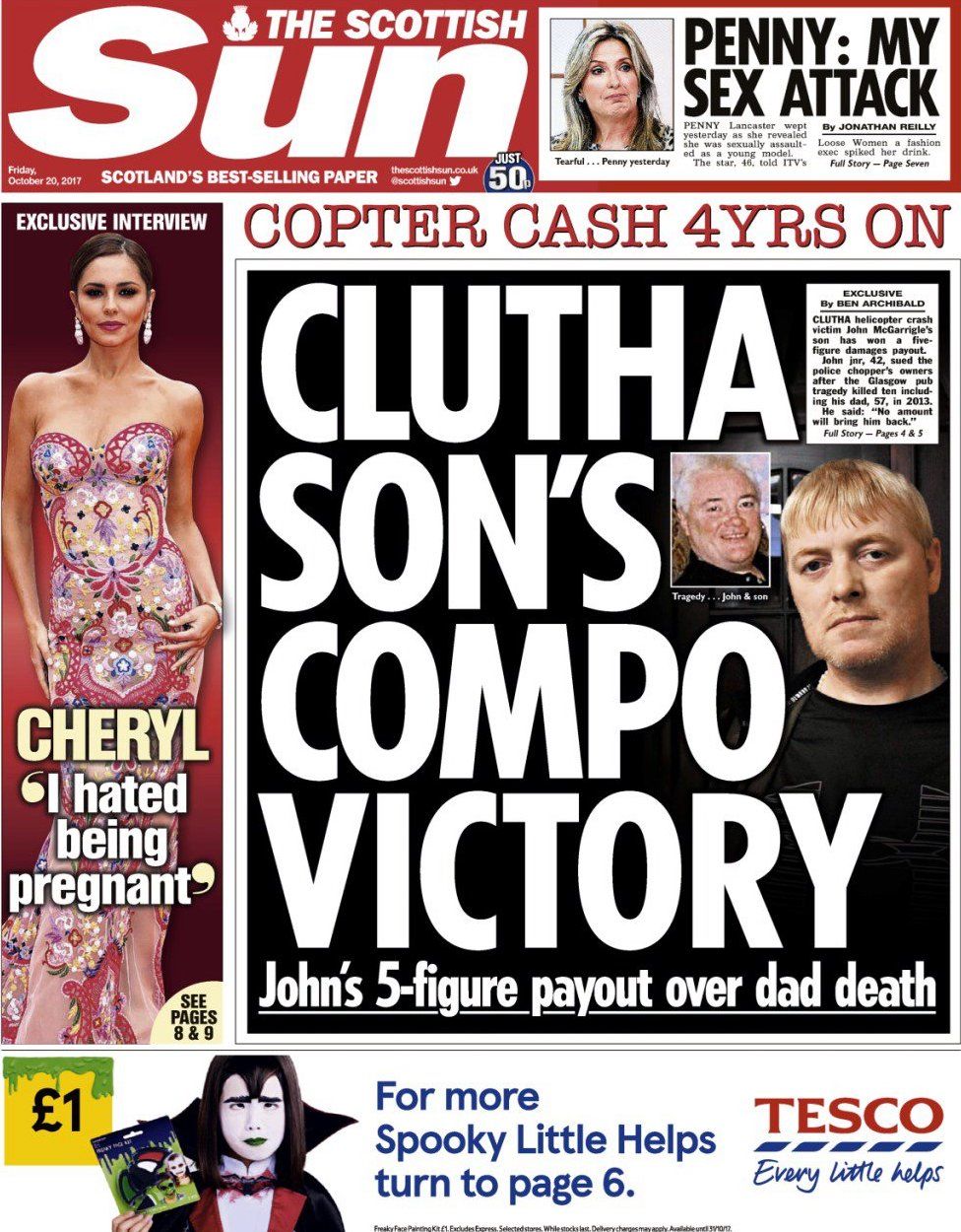 Scotland's papers: Clutha compensation victory - BBC News