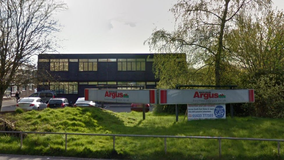 Photo of the South Wales Argus office