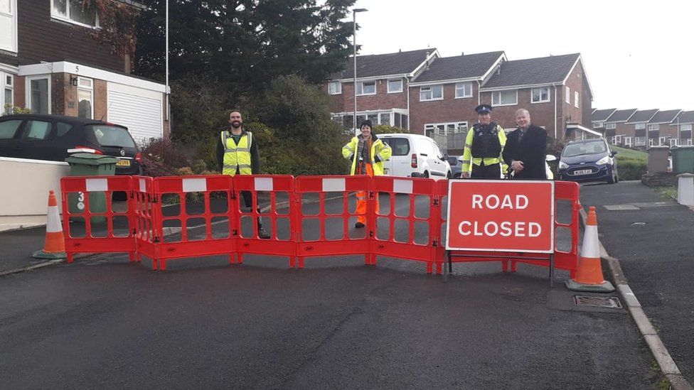 Plymouth roads closed next to schools in safety drive BBC News