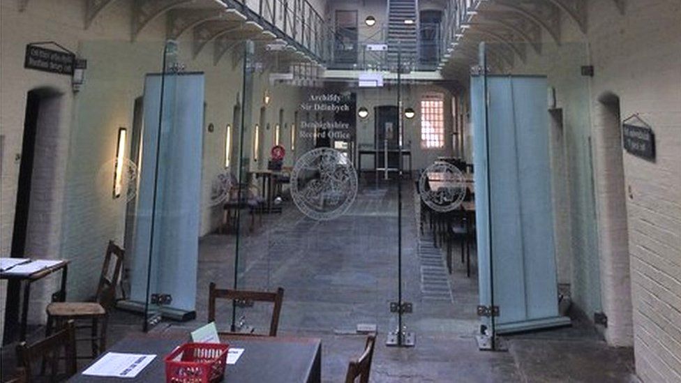 Inside Ruthin Gaol