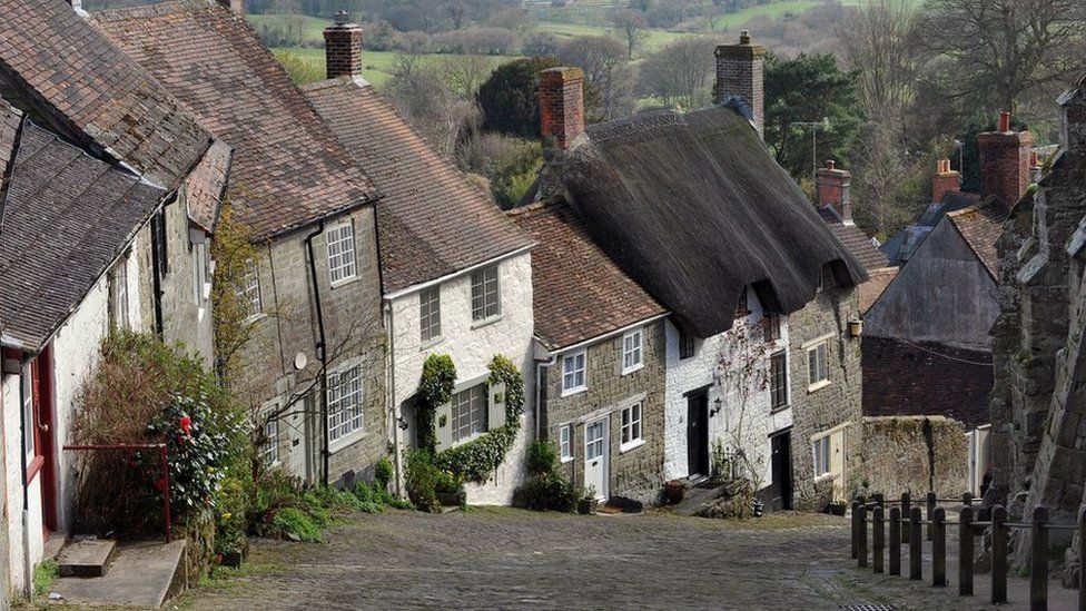 Gold Hill in Shaftesbury