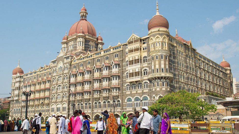 Taj Mahal Palace hotel in Mumbai, India