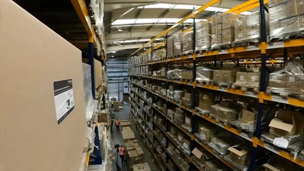 West Northamptonshire has most warehouses in UK say ONS BBC News