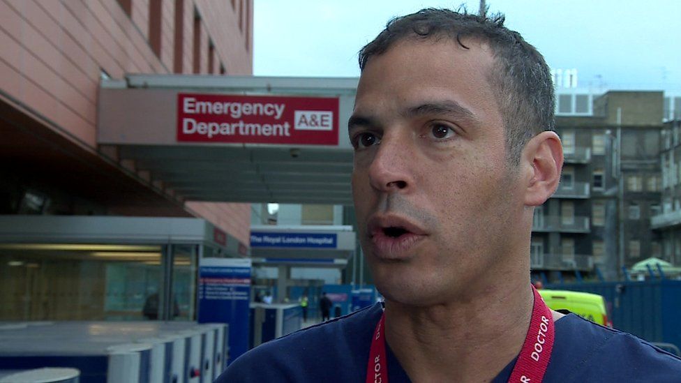 Dr Malik Ramadhan, divisional director of emergency care and trauma at the Royal London Hospital