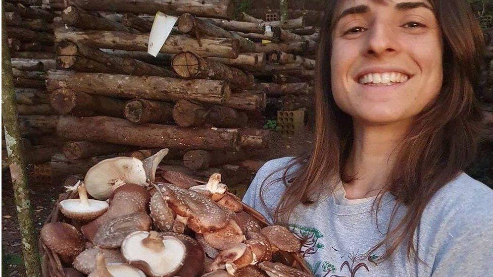 Brazilian farmer Karina Gonçalves David says climate change is affecting what she can grow and sell