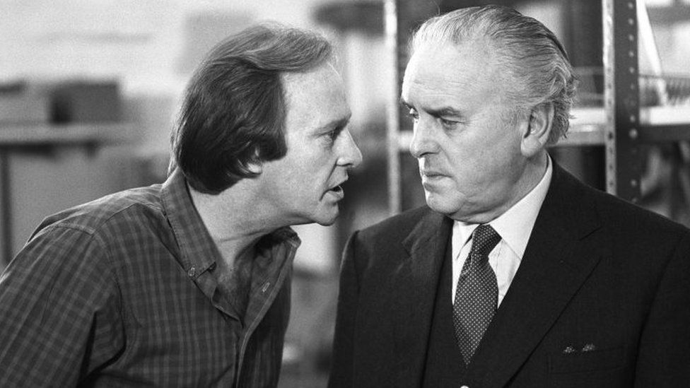 Dennis Waterman and George Cole