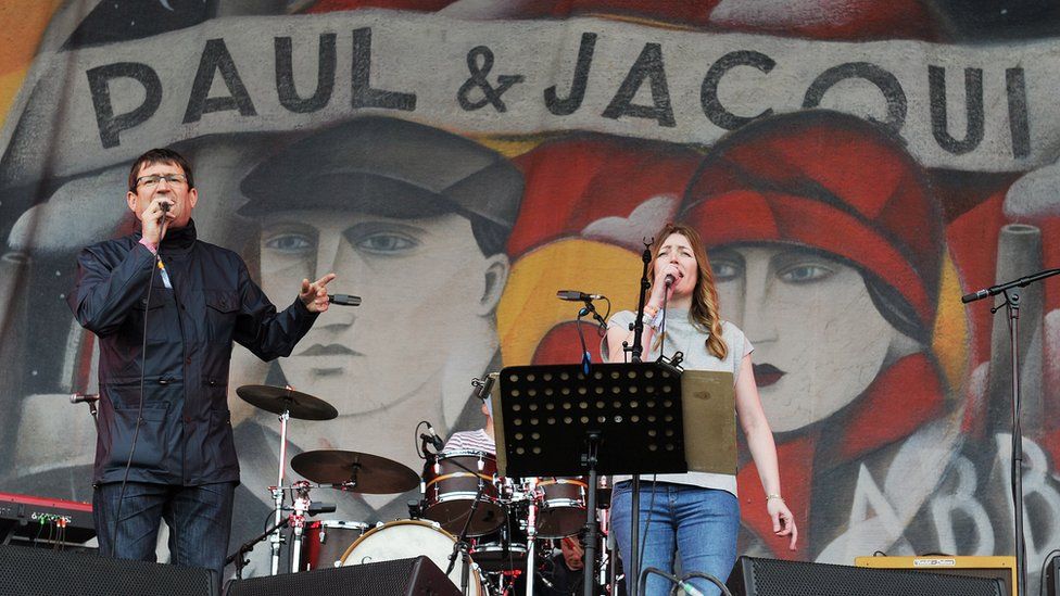 Paul Heaton and Jacqui Abbott