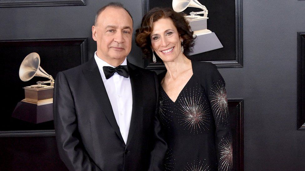 Leonard Blavatnik and wife Emily Appelson