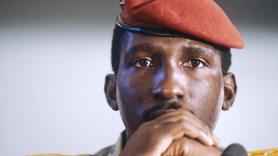 Thomas Sankara at a summit in 1983.