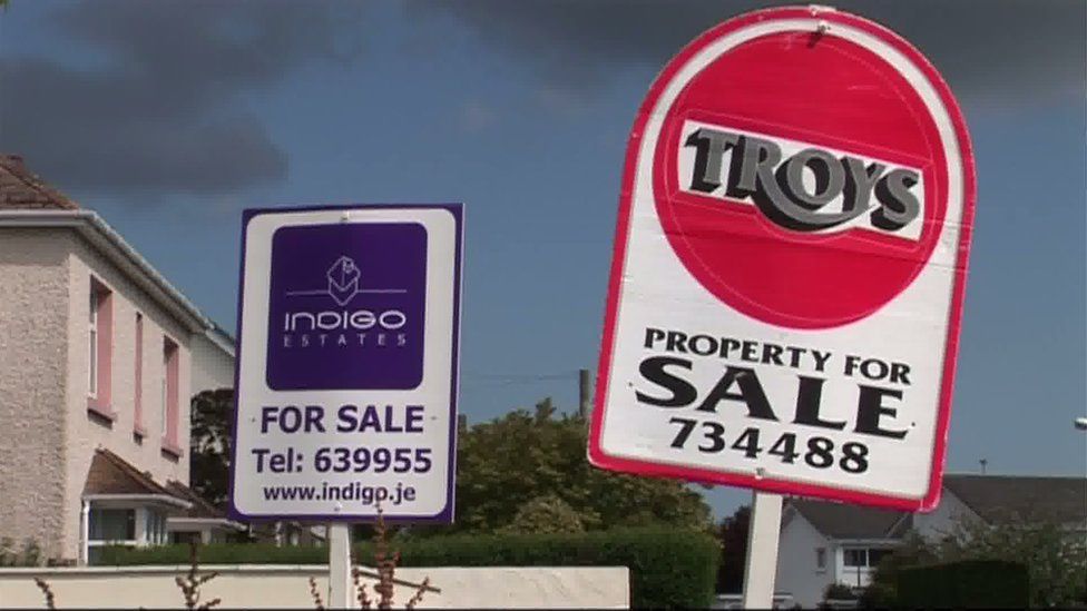 Jersey house prices hit alltime high BBC News