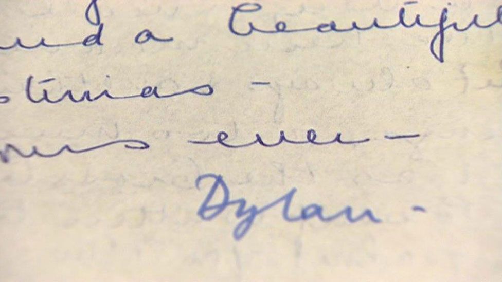 Dylan Thomas letter