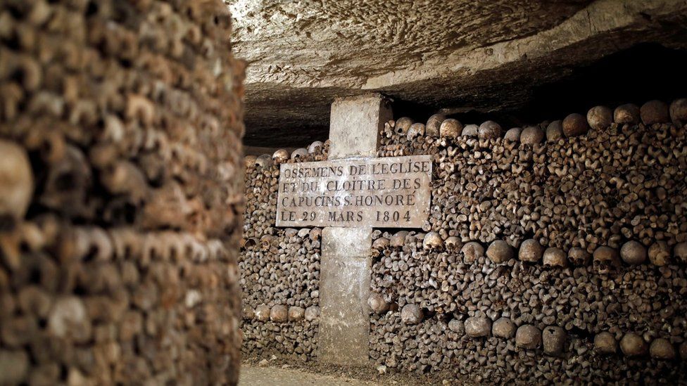 Paris Catacombs (file photo)