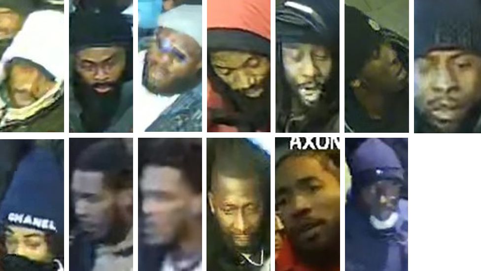 13 people sought by police