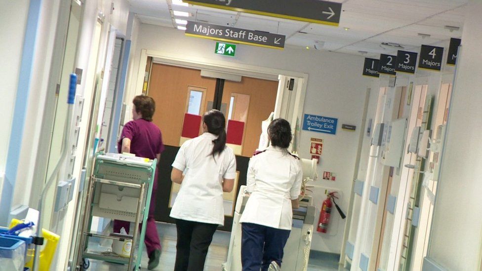 Ward at Chorley hospital