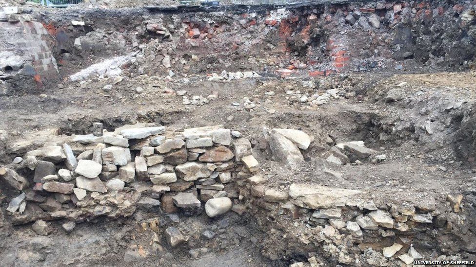 Sheffield Castle excavations