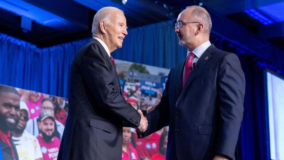 The UAW endorsed Joe Biden for president in January