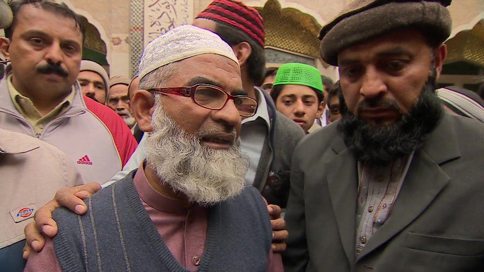 Zainab's father Ameen Ansari speaks to the BBC