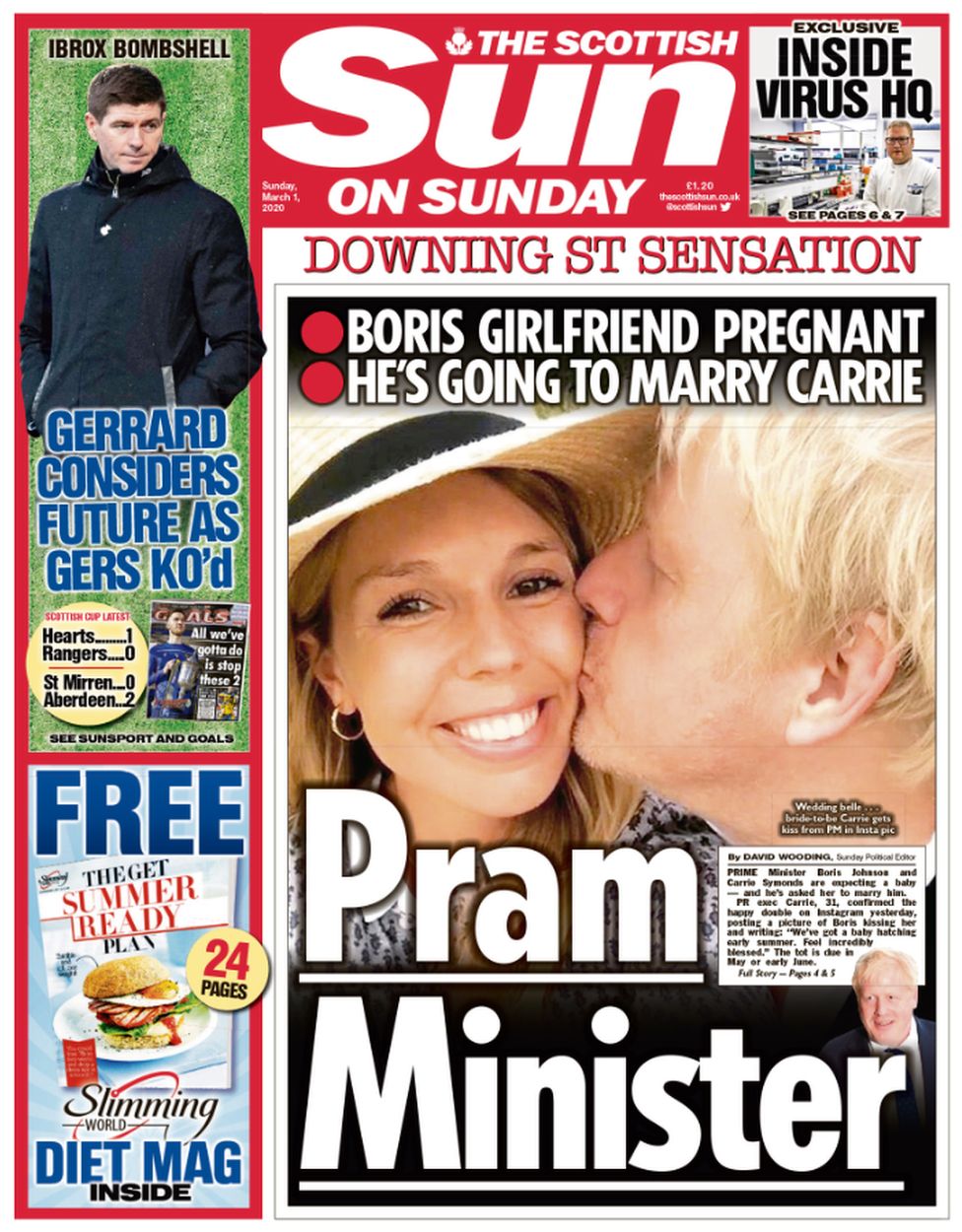 Scotland's papers: 'Pram Minister' and Holyrood heavyweight battle ...