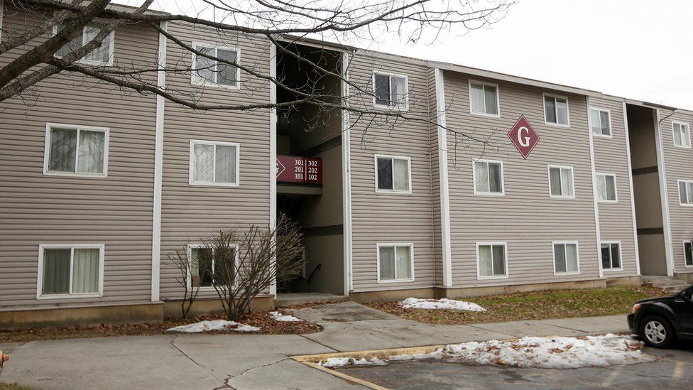 Bryan Kohberger's apartment in Pullman, Washington